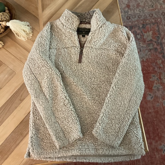 True Grit The Original Frosty Tipped Pullover Jacket Size Small - Picture 2 of 4
